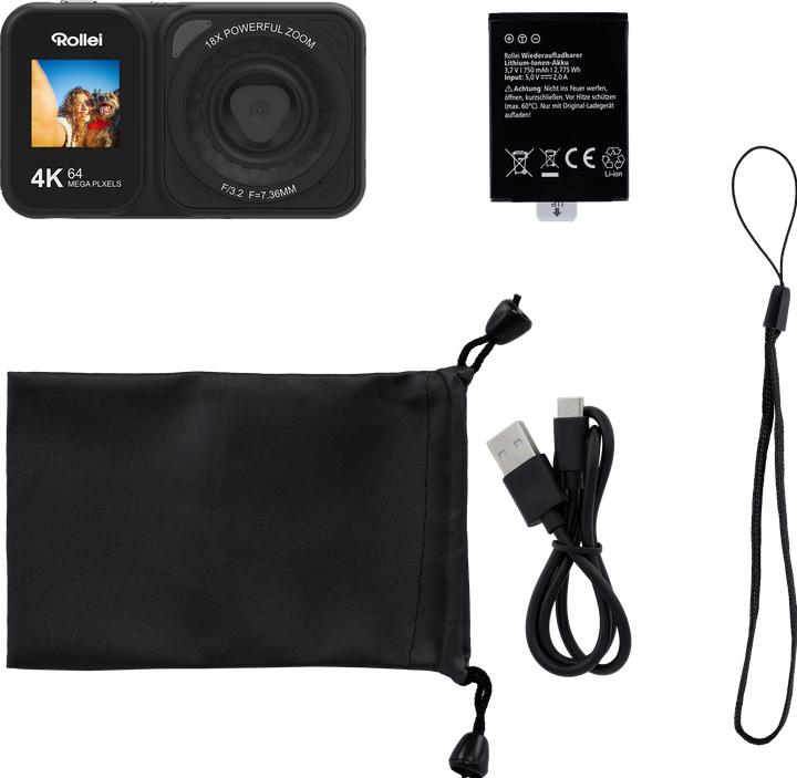 Immagine prodotto Rollei Compactline a doppio schermo (7,3 mm, 64 Mpx, 1/3.2")