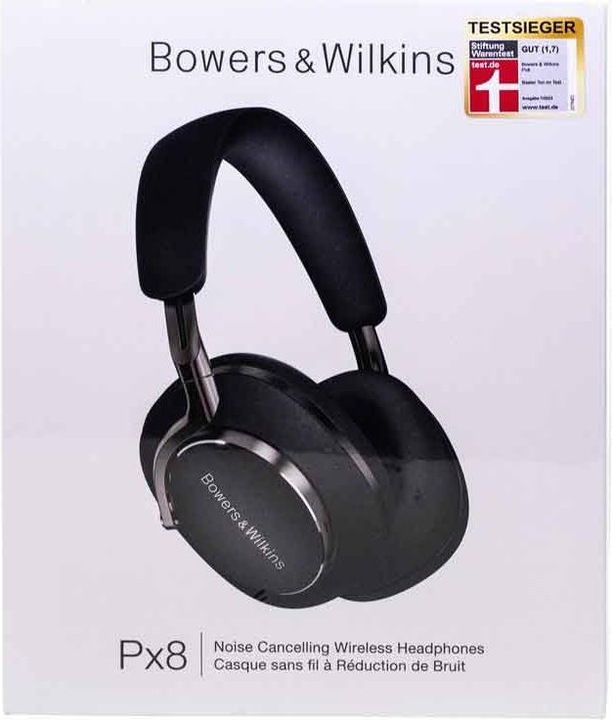 Image du produit Bowers & Wilkins PX8 (ANC, 30 h, Sans fil, Filaire)