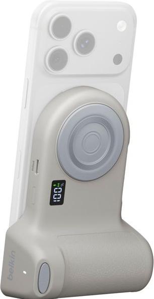 Immagine prodotto Belkin Stage Power Grip 9500mAh + 15W Powerbank sand CTA006hqSA (9500 mAh, 15 W)