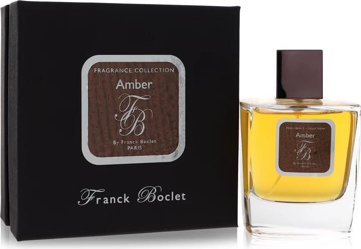 Actual product image Franck Boclet Amber by Eau de Parfum Spray (Unisex) 100 ml (Eau de parfum, 100 ml)