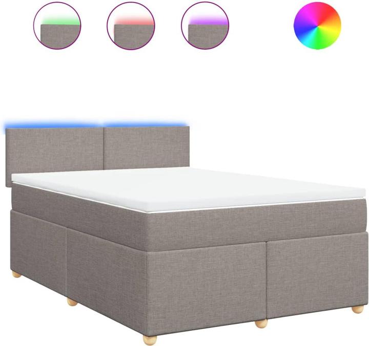 Actual product image vidaXL Boxspringbett (160 x 200 cm)