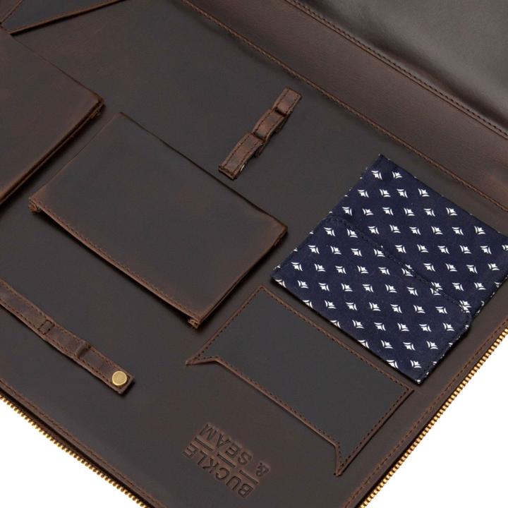 Produktbild Buckle & Seam Leder Dokumentenmappe Ralph Braun / Dot (14")