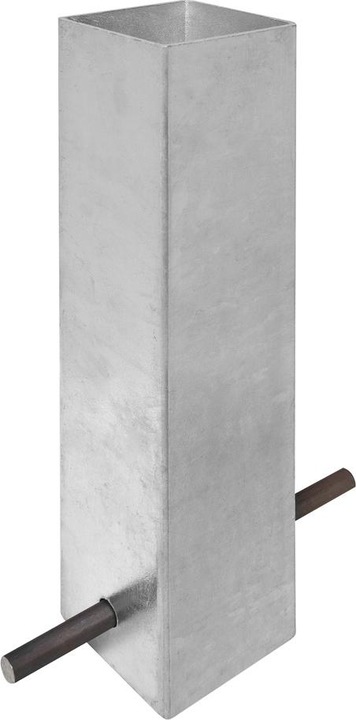 Actual product image Moravia MORION ground socket hot-dip galvanised For posts 70x70 mm, length approx. 330 mm