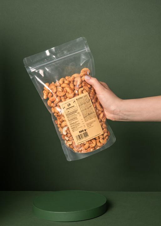 Immagine prodotto KoRo Anacardi arrostiti con peperoncino e sale (500 g)