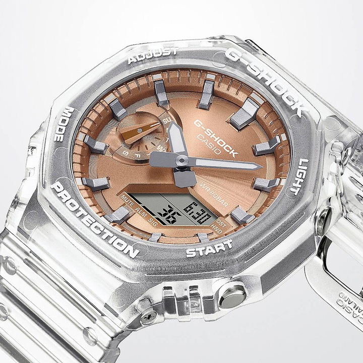 Actual product image Casio GA-2100BM-7A5ER (Chronograph, 48.50 mm)