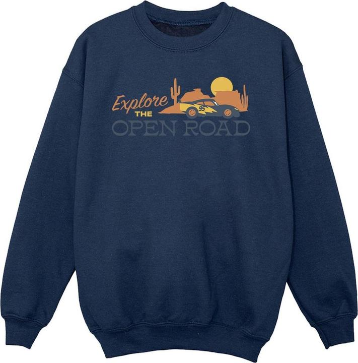Produktbild Disney Cars Explore The Open Road Sweatshirt Mädchen (104)