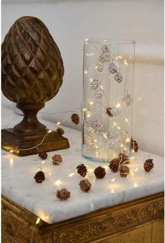 Produktbild Sirius LED-Lichterkette Molly Cone, 20 LEDs, 2 m, Schnee (2.25 m)