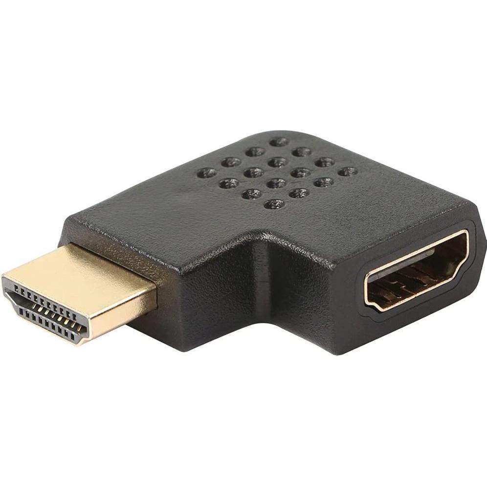 Techly Nero Adattatore Hdmi (Hdmi), Adattatore Dati + Video,