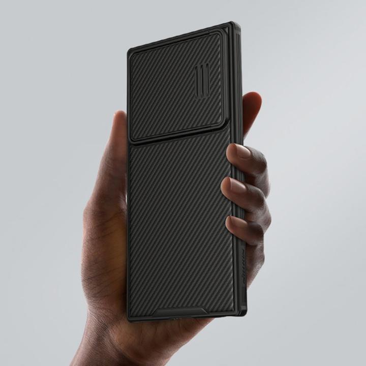 Immagine prodotto Nillkin CamShield S Custodia per Samsung Galaxy S23 Ultra Armored Cover Camera Cover blu (Samsung Galaxy S23 Ultra)