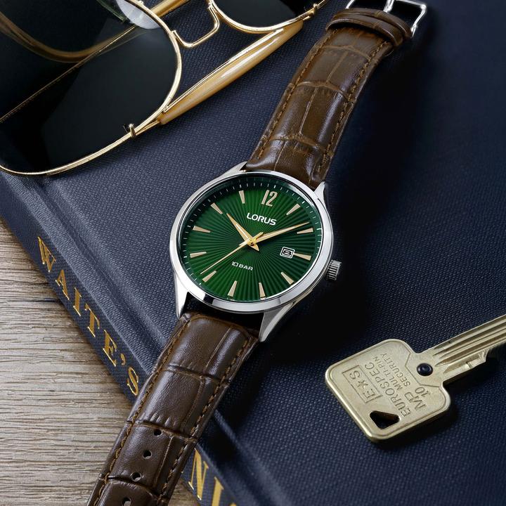 Actual product image Lorus RH995RX9 Herrenuhr 41mm 10ATM (Analogue wristwatch, 41 mm)