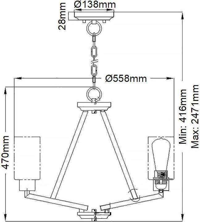 Image du produit Kichler Deryn