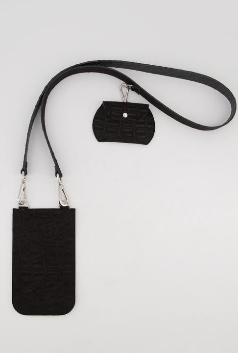 Actual product image Ulla Popken Croc Embossing Hip Sack