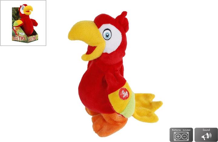 Image du produit NoName Walking & Takling Tiki the parrot, assorted (20 cm)