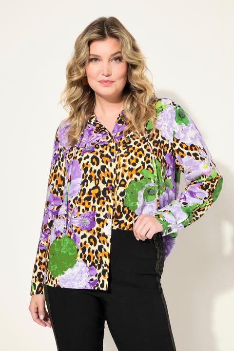Image du produit Miamoda Bluse, Classic Fit, Kapuze, Langarm (56)