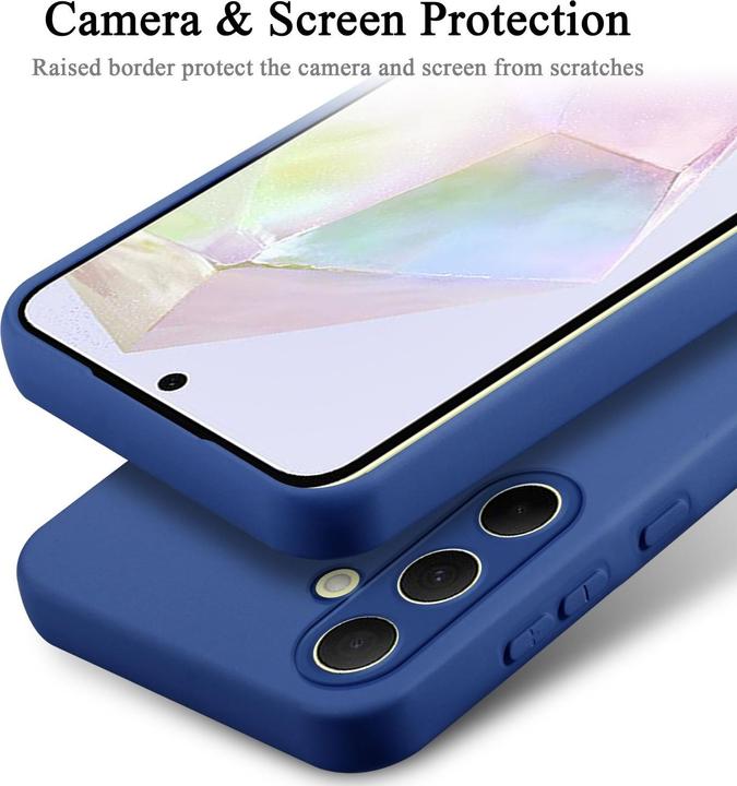 Image du produit Cadorabo Housse pour Samsung Galaxy A35 TPU avec protection liquide en silicone (Samsung Galaxy A35)