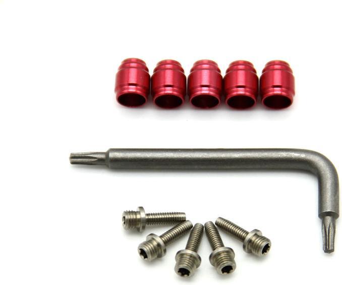 Immagine prodotto Sram Anelli di serraggio + prese per linea idraulica 5Pz (Freno posteriore, Set freni)
