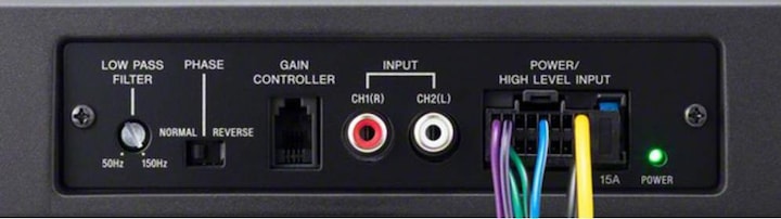 Actual product image Sony XS-AW8 (160 W)