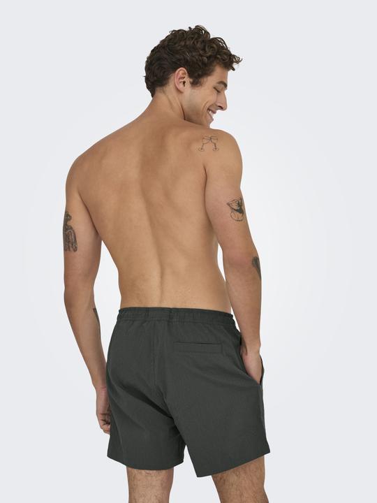 Actual product image Only & Sons Onsted Life Solid Seersucker Swim Noos (XL)