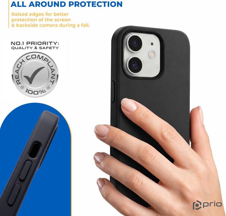 Produktbild prio Liquid Silicone Case (Apple iPhone 12, Apple iPhone 12 Pro)
