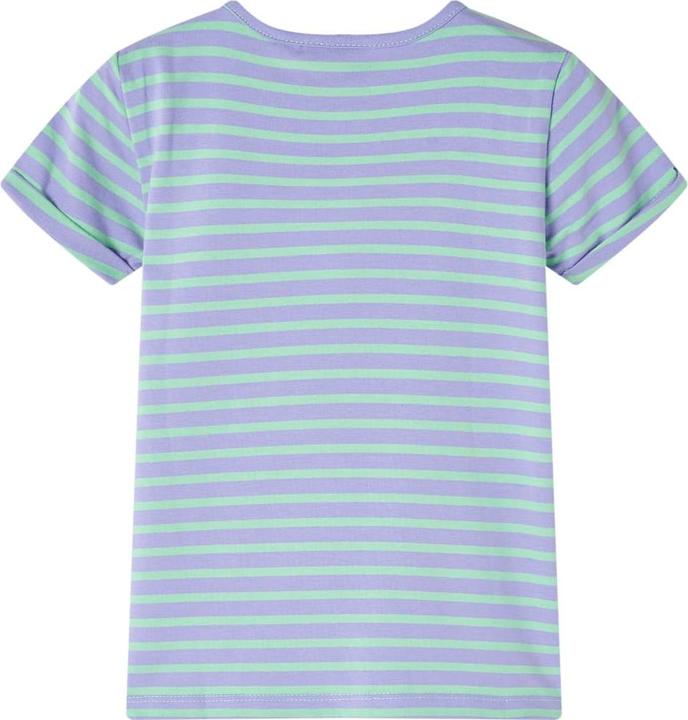 Image du produit vidaXL T-shirt enfant vert menthe clair 104,Matière : 95 (104)