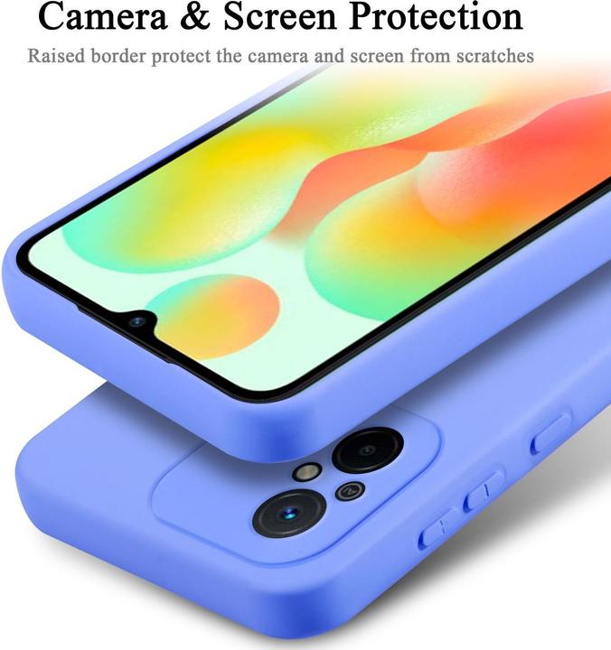 Image du produit Cadorabo Housse pour Redmi 12C TPU avec protection liquide en silicone (Xiaomi Redmi 12C)