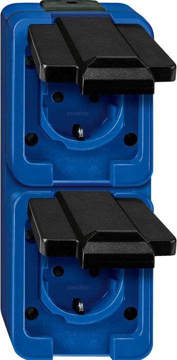 Produktbild Merten 229286 Steckdose Schwarz
