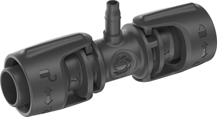 Produktbild Gardena T-Stück 13 mm – 4,6 mm (Tropfbewässerung Verbinder + Abzweiger)