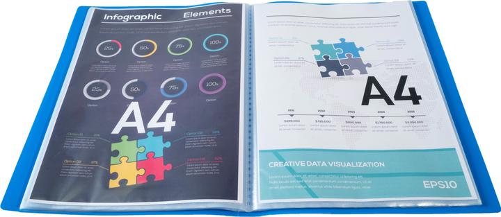 Immagine prodotto Exacompta Libro display PP tasche blu (A4, 1 x)