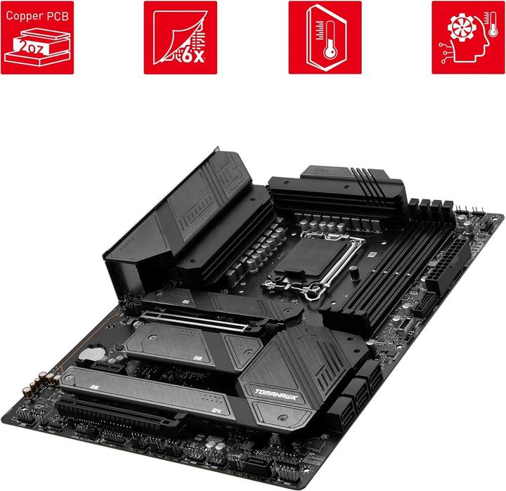 Produktbild MSI MAG Z790 TOMAHAWK WIFI (LGA 1700, Intel Z790, ATX)