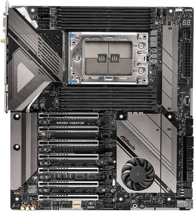 Immagine prodotto AsRock WRX80 CREATOR WRX8 R2.0 (sWRX8, AMD WRX80, E-ATX)