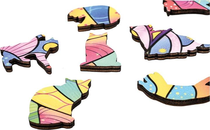 Produktbild Philos Artefakt Holzpuzzle in Katze (160 Teile)