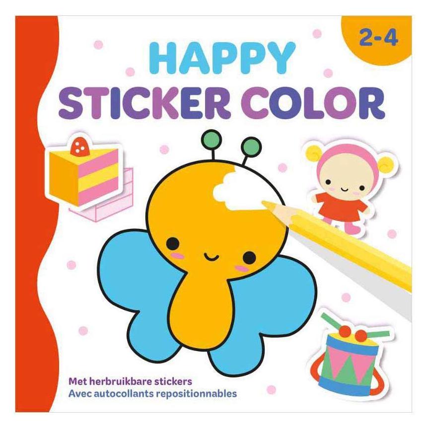 Deltas, Stickers, Happy Sticker Color - 2-4 Jahre