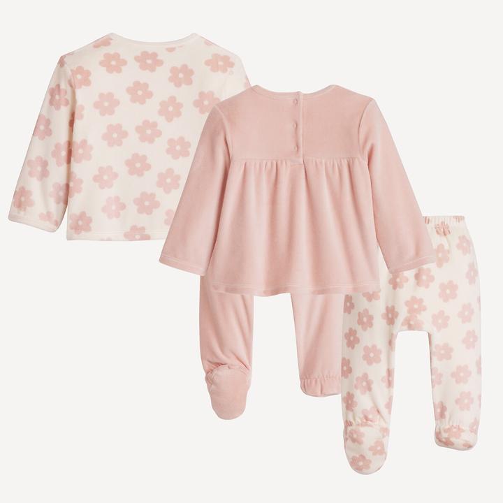 Produktbild La Redoute Collections 2er-Pack Samt-Pyjamas (80)