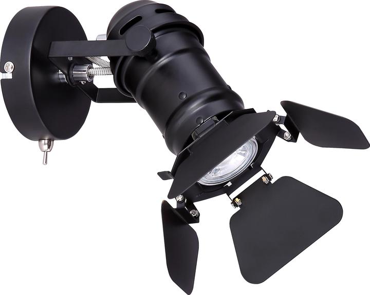 Produktbild Globo Strahler Egon schwarz 1xGU10 (GU10)