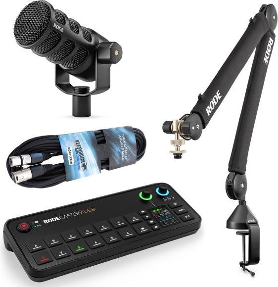 RØDE Rodecaster Video Konsole Podmic-USB Bundle