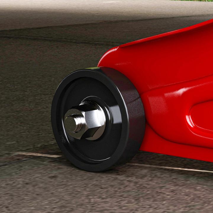 Immagine prodotto Homcom Wagenheber Stahl Rot