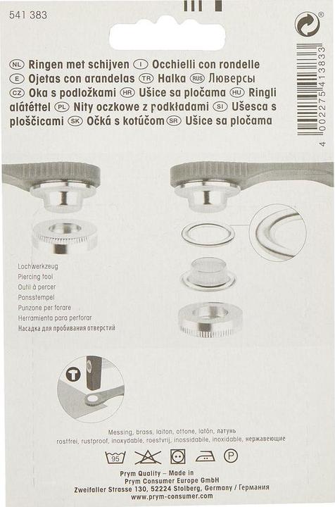 Immagine prodotto Prym Occhielli con dischi