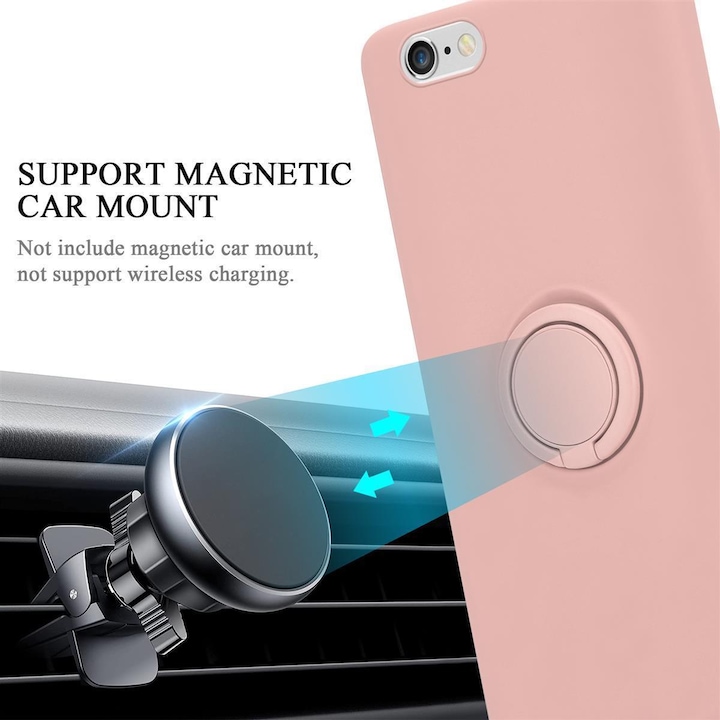 Actual product image Cadorabo TPU Liquid Ring Silicone Case Cover (Apple iPhone 6 Plus)