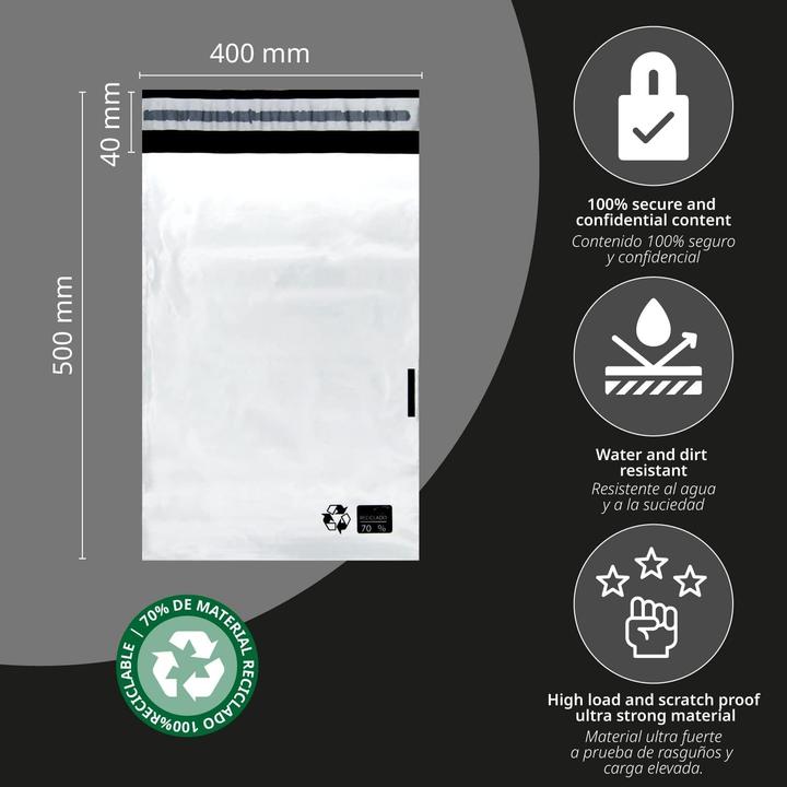 Immagine prodotto Ofituria Buste di spedizione autoadesive, resistenti e sicure per abbigliamento e accessori