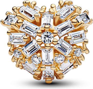 Produktbild Pandora Funkelndes Herz Charm (Metall, Vergoldet)
