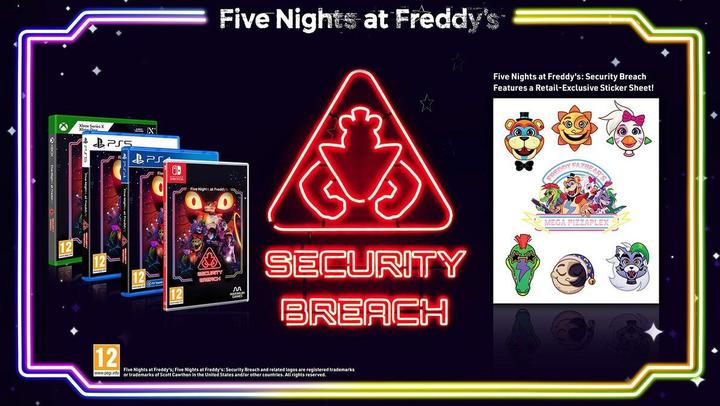 Actual product image Maximum Games Five Nights at Freddy's: Security Breach (Switch, Switch Lite, Switch OLED, FR)