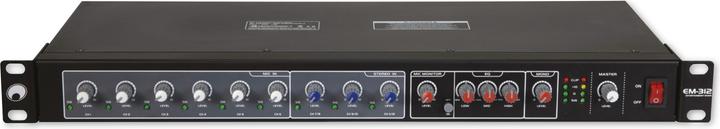 Actual product image Omnitronic EM-312 Entertainment Mixer (Studio- and Livemixer)