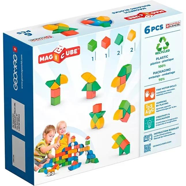 Actual product image Geomag Magicube Blocks Stacking