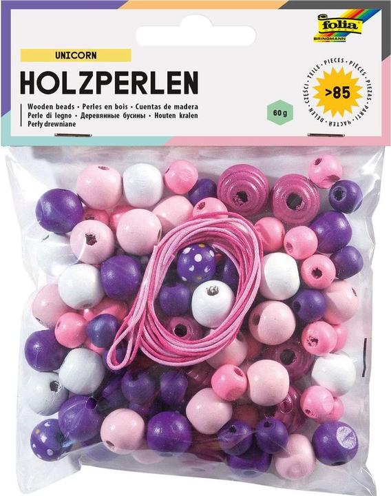 Produktbild Folia Holzperlen