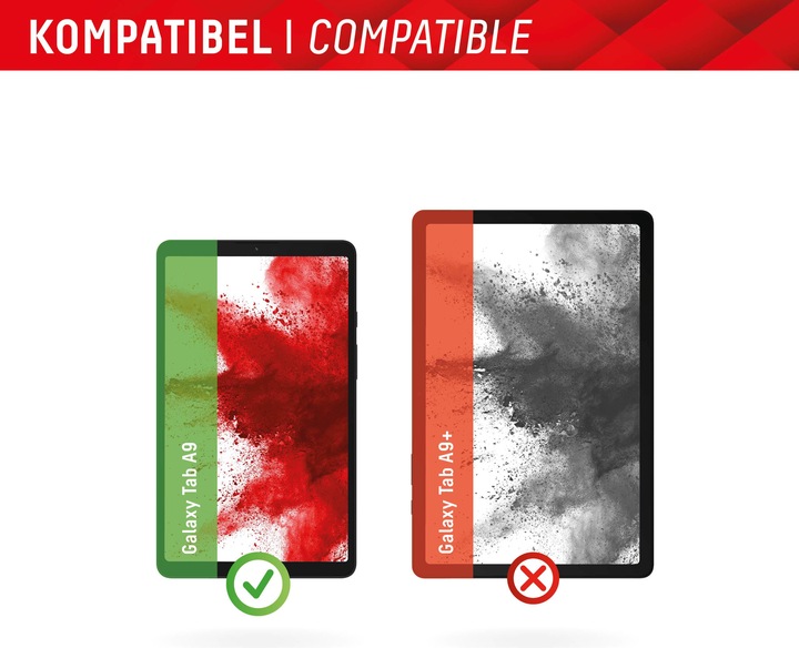 Productafbeelding Displex Tablet Glass, Tablet Schutzglas (1 Stuk, Galaxy Tab A9)