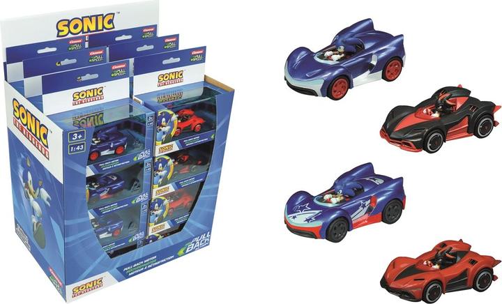Actual product image Pull & Speed Sonic Racing