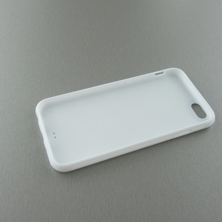 Produktbild PhoneLook Hülle Silikon weiss Black Red Lines (Apple iPhone 6)