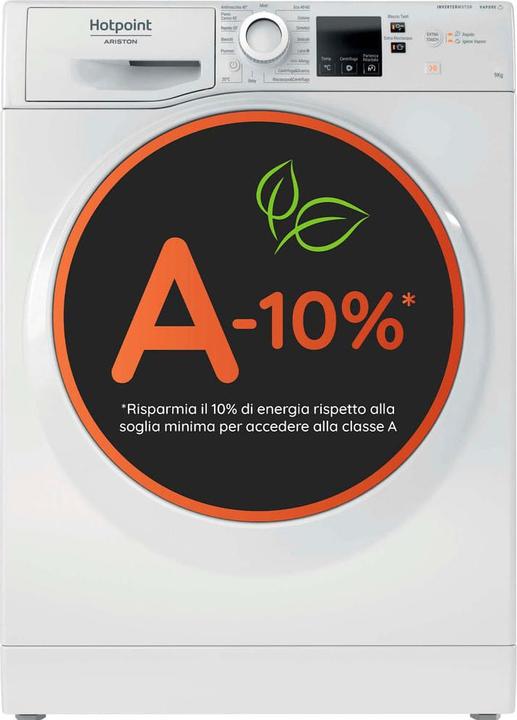 Immagine prodotto Hotpoint NFR79W IT Lavatrice carica frontale 9 (9 kg, A sinistra)