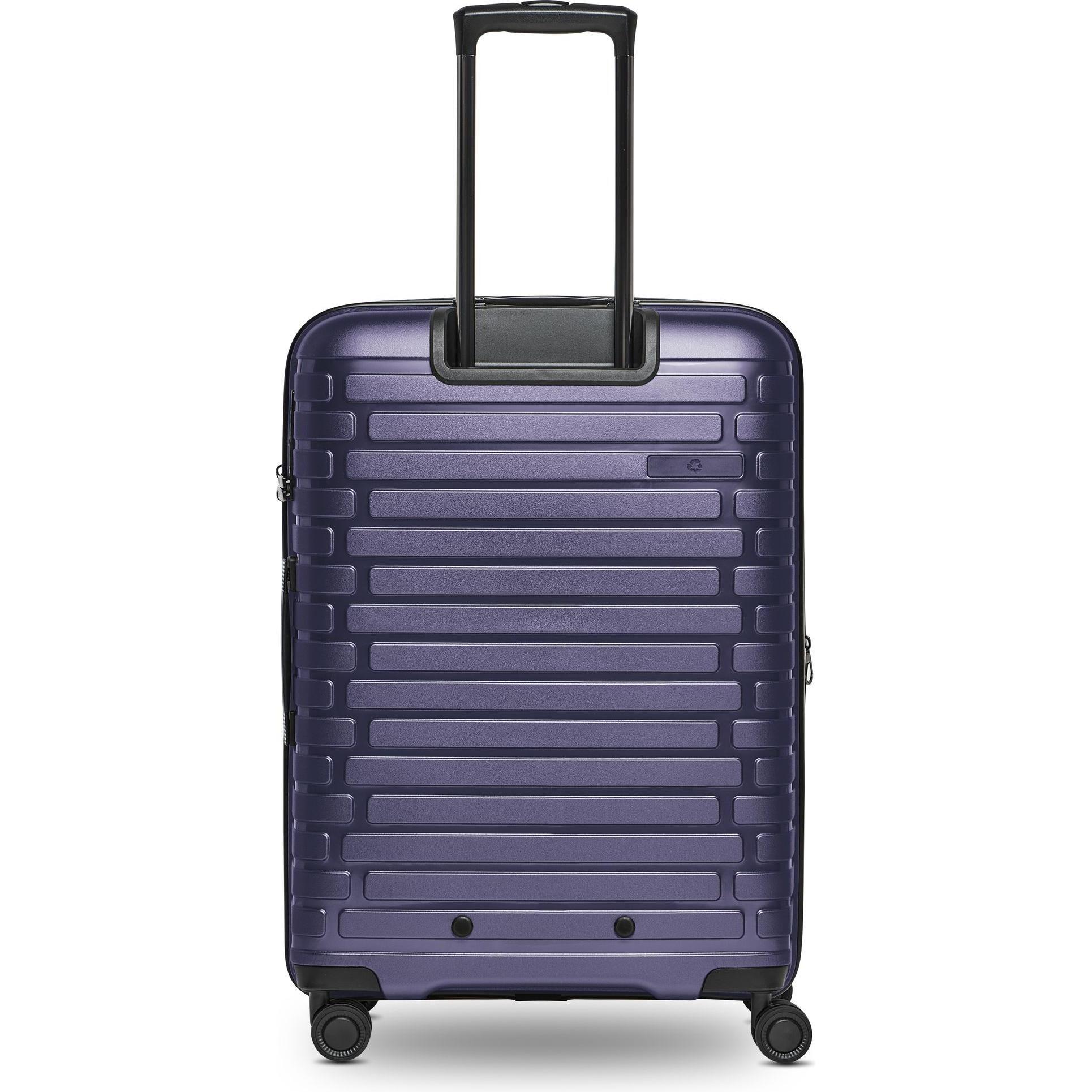 Thumbnail - Pactastic, Koffer, Collection 04 THE THREE SET + 4 Rollen Kofferset 3-teilig mit Dehnfalte, Violett, (216 l, XL (ab 115l...