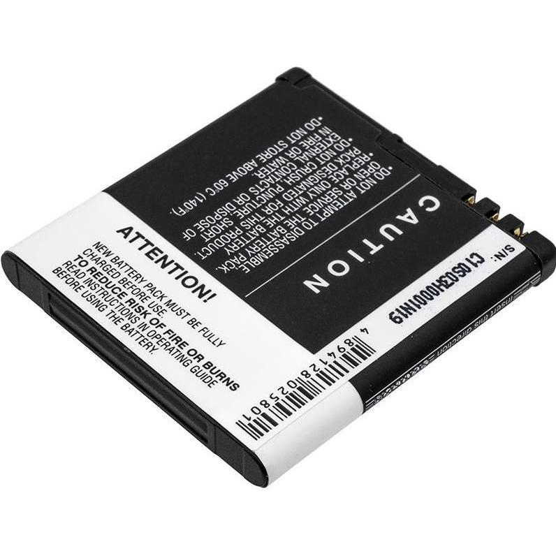 CoreParts Battery for Nokia Mobile (Akku), Mobilgerät Ersatzteile, Schwarz